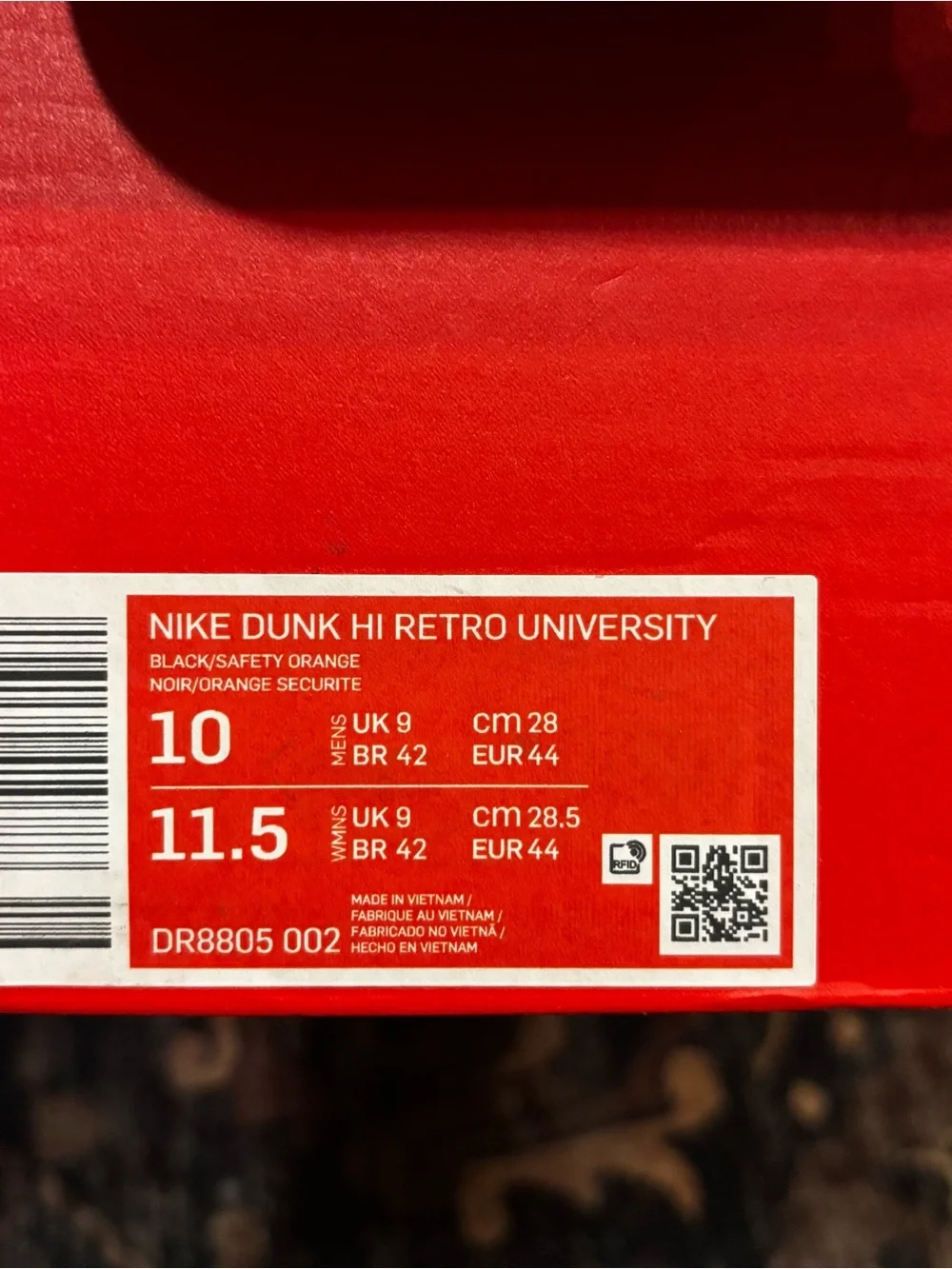 Nike bold safety